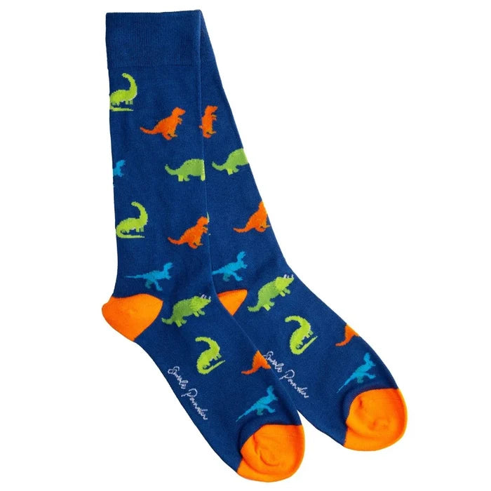 Swole Panda Dinosaur Socks