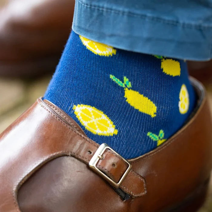 Swole Panda Lemon Socks