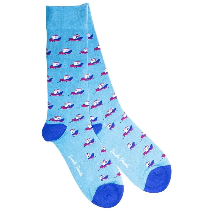 Swole Panda Motor Boat Socks