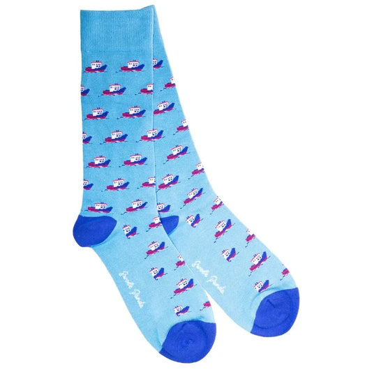 Swole Panda Motor Boat Socks