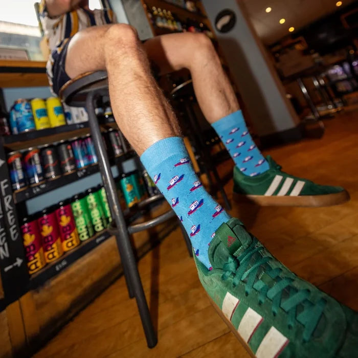 Swole Panda Motor Boat Socks