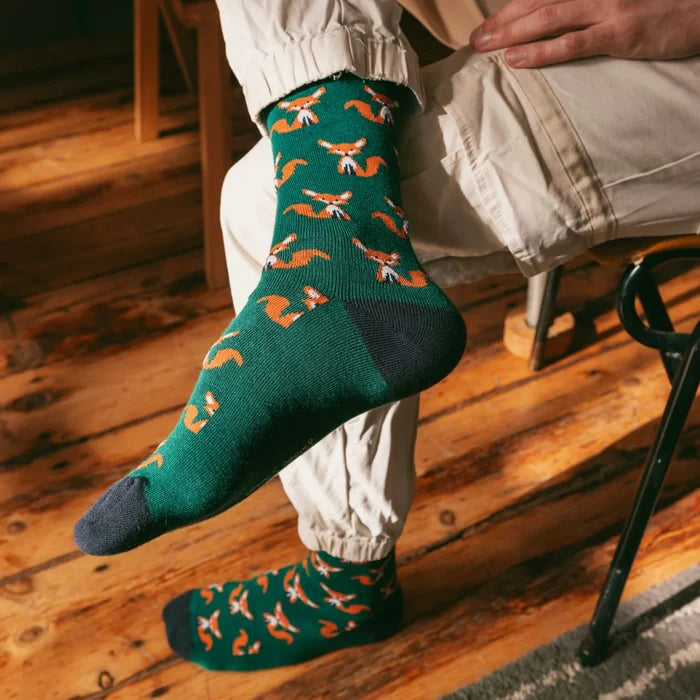 Swole Panda Mr Fox Socks