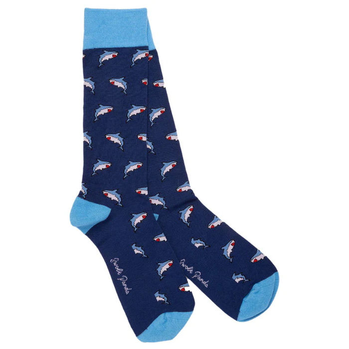Swole Panda Shark Socks