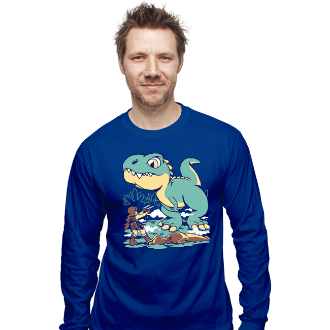 Long Sleeve Shirts, Unisex / Small / Royal Blue