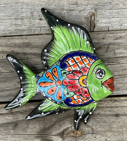 Talavera Fish Wall Decor TFMD007