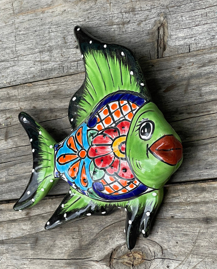 Talavera Fish Wall Decor TFMD007
