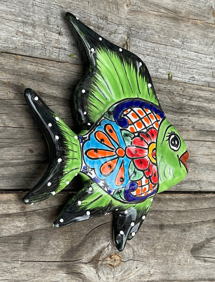 Talavera Fish Wall Decor TFMD007