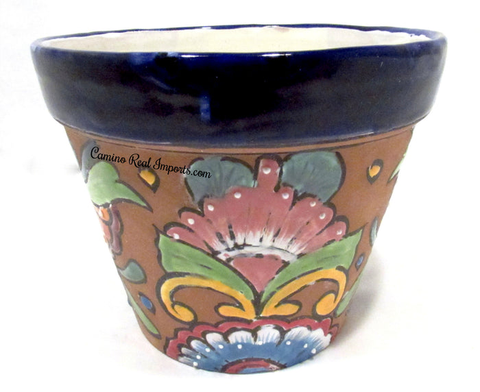 Talavera Flower pot Caminorealimports.com