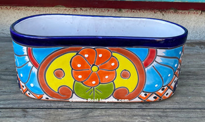 Talavera Flower Pot Planter Window Box TPWB11004
