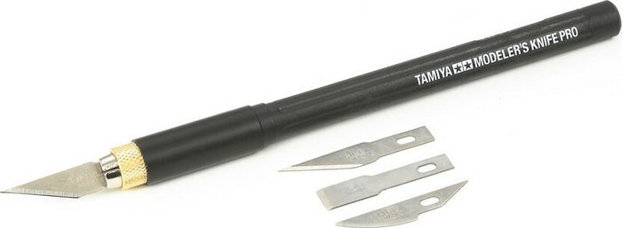 Modeler's Knife Pro with 6 Blades Straight, Curved and Chisel