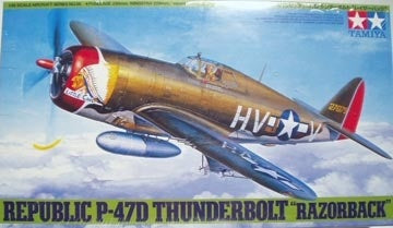 TAM61086 1:48 Tamiya P-47D Thunderbolt Razorback #61086