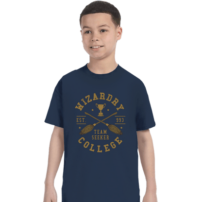 Daily_Deal_Shirts T-Shirts, Youth / XS / Navy Team Seeker