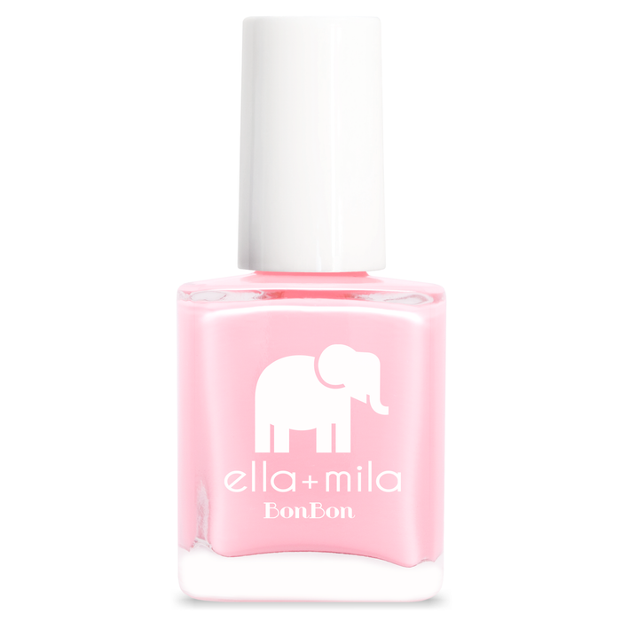 Team Sweets light baby pink nail polish bottle – ella+mila BonBon