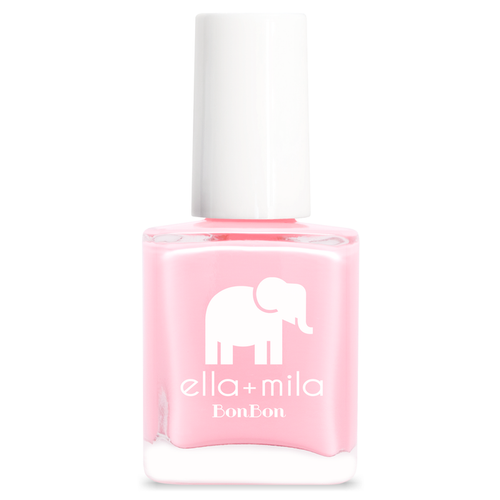 Team Sweets light baby pink nail polish bottle – ella+mila BonBon
