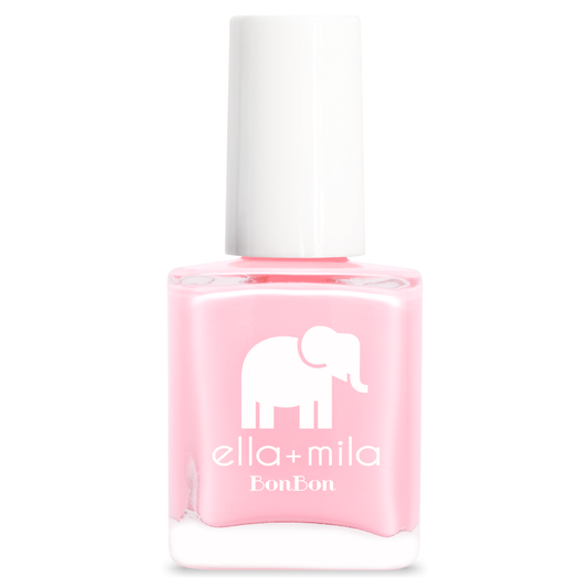 Team Sweets light baby pink nail polish bottle – ella+mila BonBon