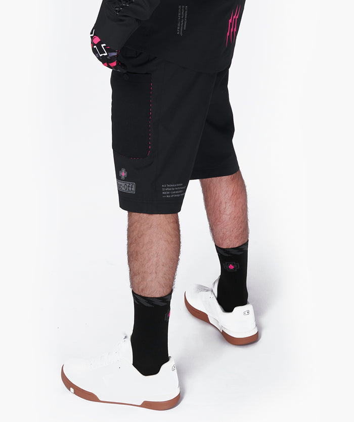 Technical Riders Shorts - Black - LIMITED XS Stock Remaining