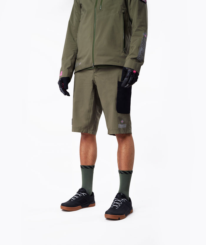 Technical Riders Shorts - Green - Limited XS Stock Remaining