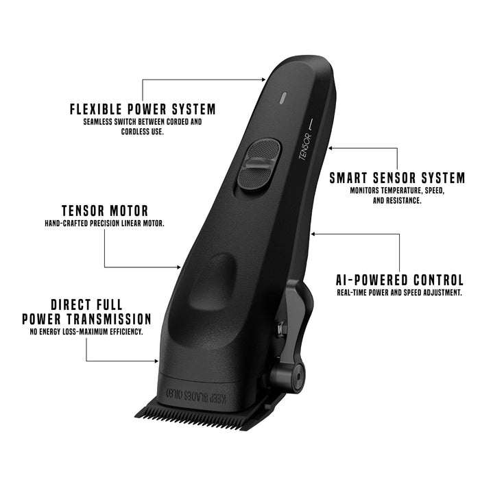 TENSOR 1 HAIRCLIPPER - BLACK