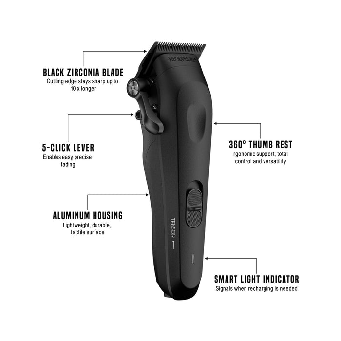 TENSOR 1 HAIRCLIPPER - BLACK
