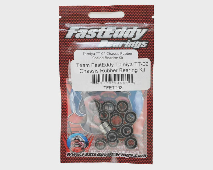 TFE411	TAM TT-02 Chassis Rubber Sealed Bearing Kit