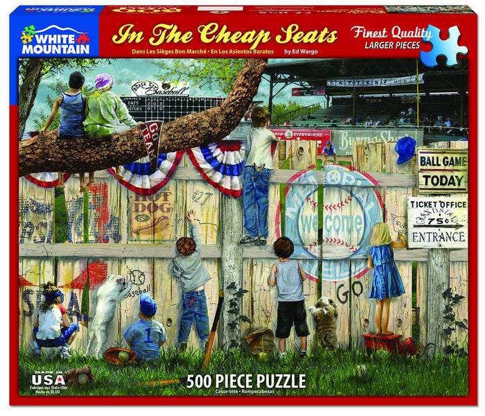 The Cheap Seats (1396pz) - 500 Piece Jigsaw Puzzle