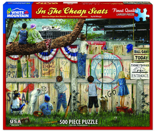 The Cheap Seats (1396pz) - 500 Piece Jigsaw Puzzle