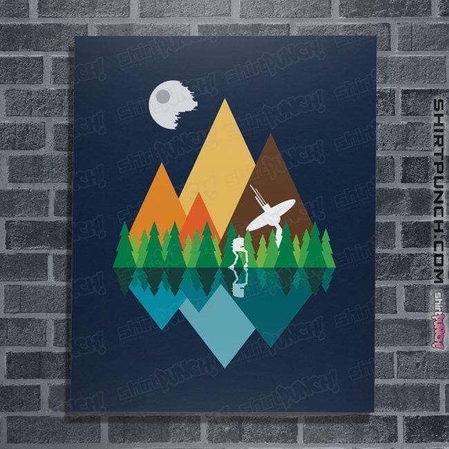 Posters / 4"x6" / Navy