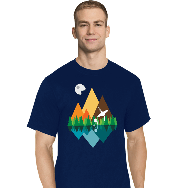 Secret_Shirts T-Shirts, Tall / Large / Navy The Forest View