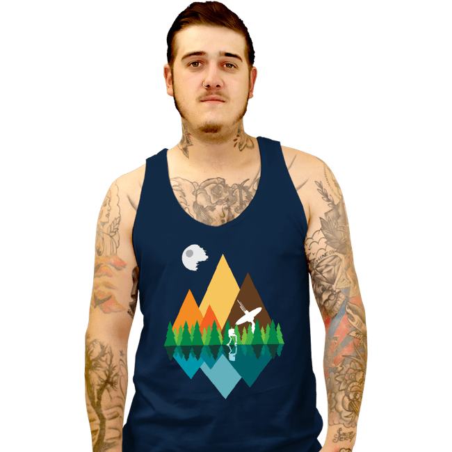 Tank Top, Unisex / Small / Navy