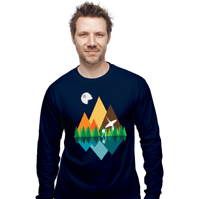 Long Sleeve Shirts, Unisex / Small / Navy