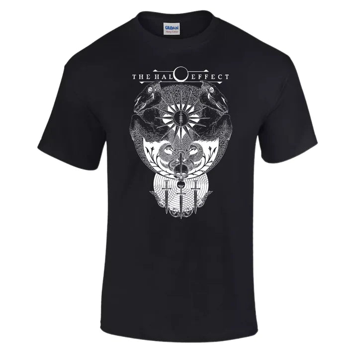 THE HALO EFFECT - Black & White Logo T-Shirt