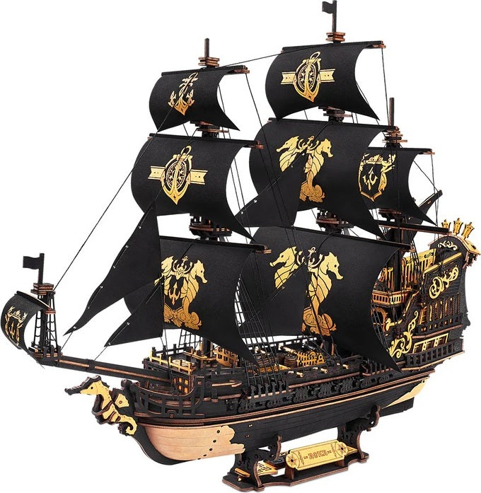 The Seahorse Barque Sailing Ship Scale Model Vehicle