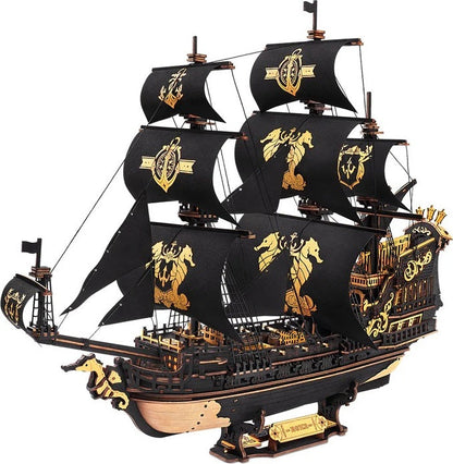 The Seahorse Barque Sailing Ship Scale Model Vehicle