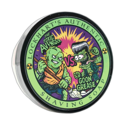 The Toxic Avenger Shave Soap - Officially Licensed - Lockhart's Authentic Grooming Company, LLC
