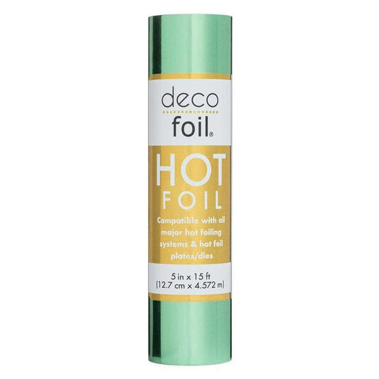 Therm-O Web - Deco Foil Hot Foil Roll - 5" x 15 ft. - Mint. Available at Embellish Away located in Bowmanville Ontario Canada.