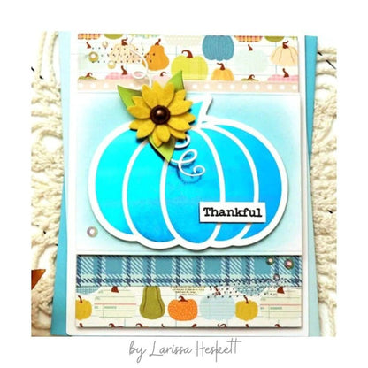 Therm-O Web - Deco Foil Hot Foil Roll, 5" x 15 ft. - Pool Blue. Available at Embellish Away located in Bowmanville Ontario Canada. Example by Larissa Heskett