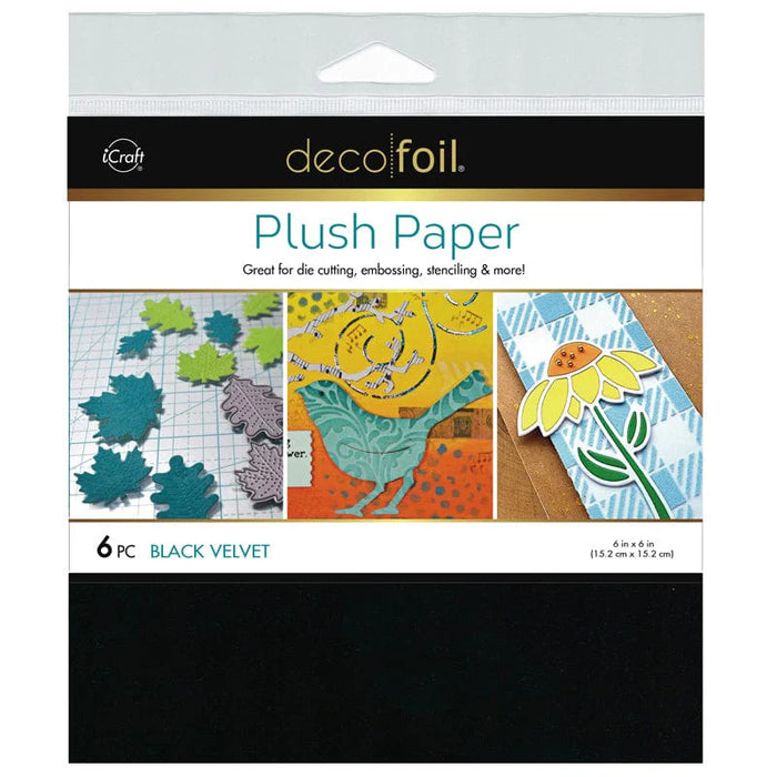 Therm-O Web - Deco Foil Plush Papers - 6" x 6" - Pink Carnation (6 Sheets). Available at Embellish Away located in Bowmanville Ontario Canada.