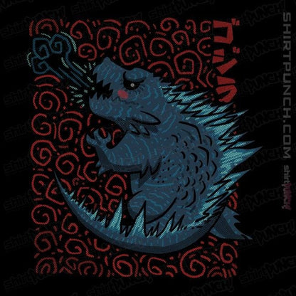 Shirts Magnets / 3"x3" / Black Tiny Kaiju