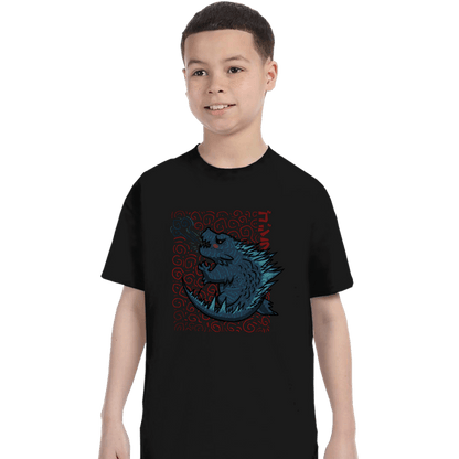 Shirts T-Shirts, Youth / XS / Black Tiny Kaiju