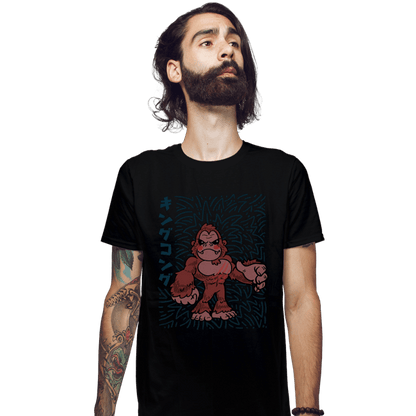 Shirts Fitted Shirts, Mens / Small / Black Tiny Kong