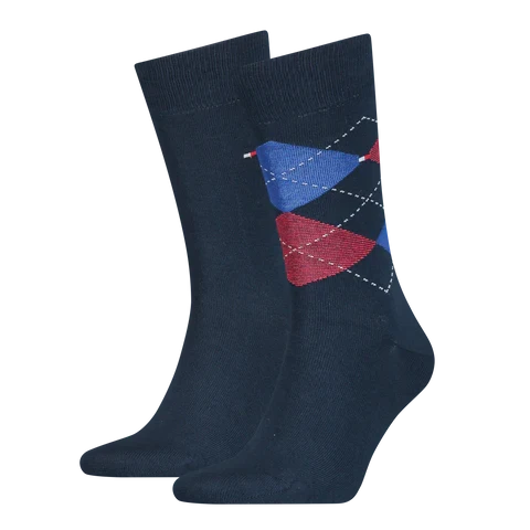 Tommy Hilfiger 2P Check Socks