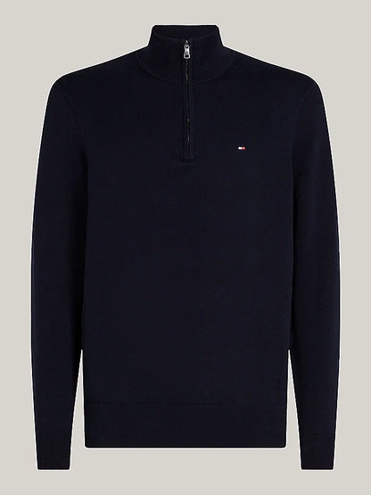 Tommy Hilfiger Ess Cotton Zip Mock