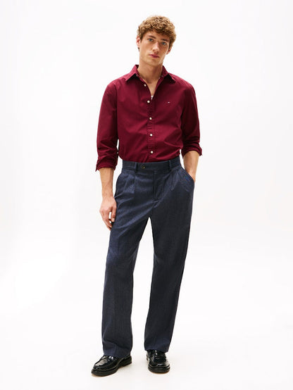Tommy Hilfiger Flex Poplin Solid Shirt