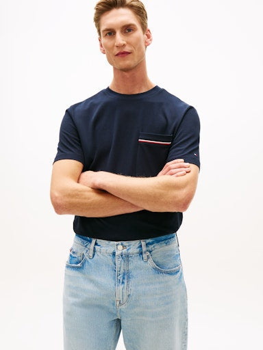Tommy Hilfiger Stripe Pique T-Shirt