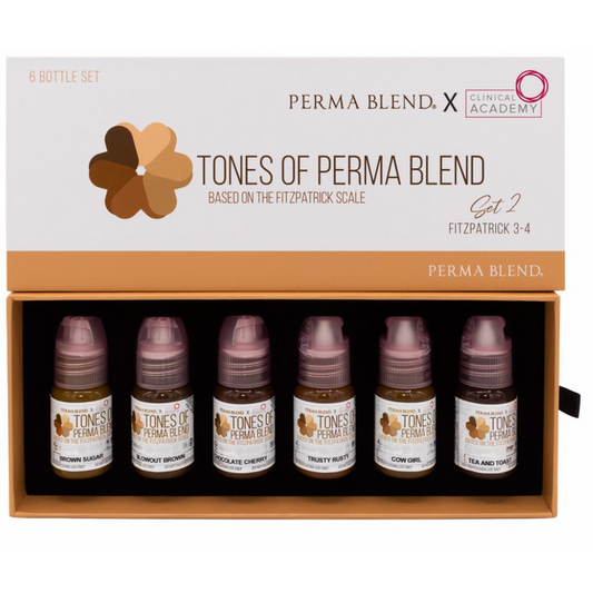 Tones of Perma Blend - Fitzpatrick 3 and 4