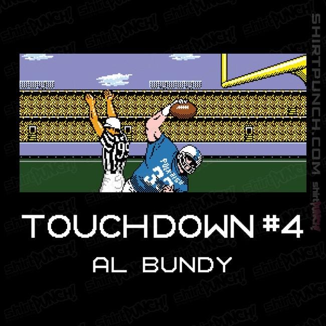 Secret_Shirts Magnets / 3"x3" / Black Touchdown Bundy