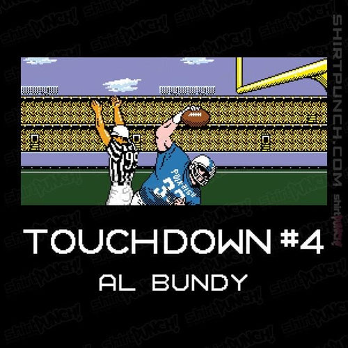 Secret_Shirts Magnets / 3"x3" / Black Touchdown Bundy