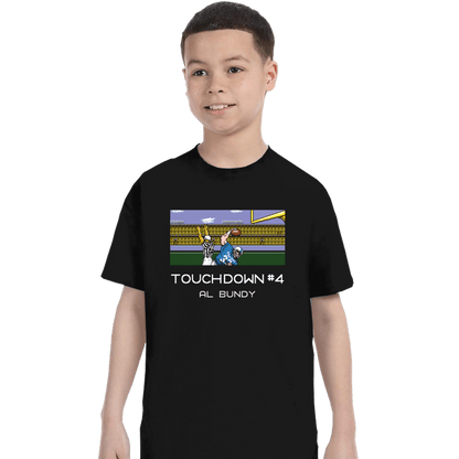 Secret_Shirts T-Shirts, Youth / XS / Black Touchdown Bundy