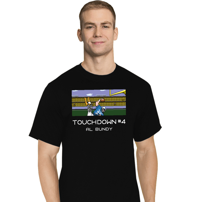 Secret_Shirts T-Shirts, Tall / Large / Black Touchdown Bundy