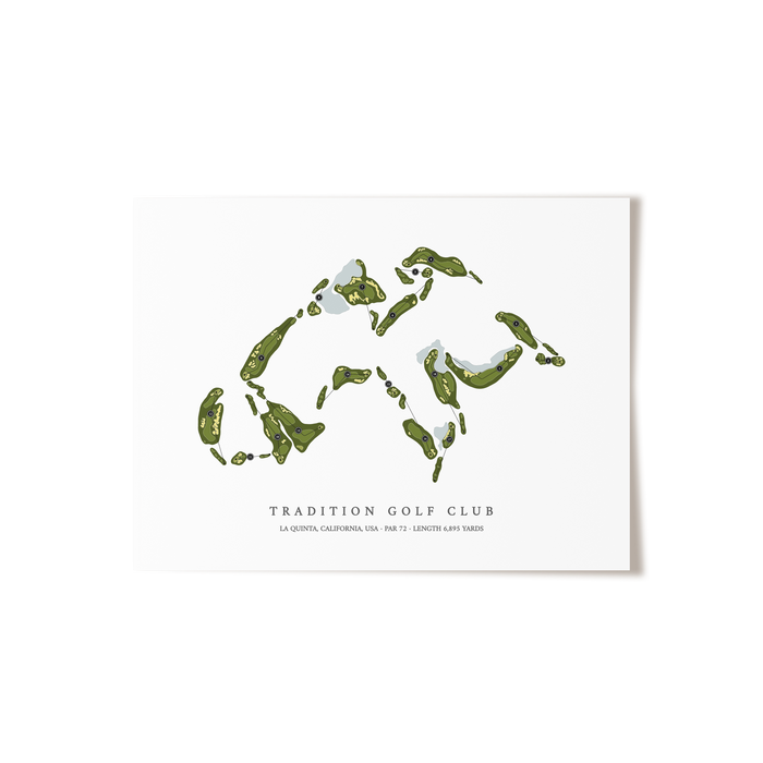 Tradition Golf Club | Golf Course Print | Unframed